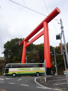 筑波山の鳥居①