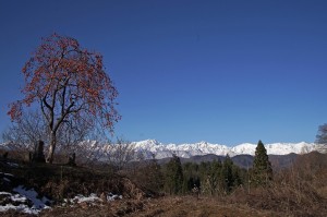 北アルプス・白馬方向へ