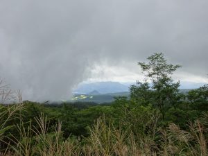 霧降高原は既に秋